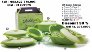 Blossom Collection Tupperware